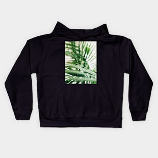 Plant, Leaf, Nature, Green, Landscape,Scandinavian art, Modern art, Wall art, Print, Minimalistic, Modern Kids Hoodie